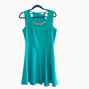 Teal dress